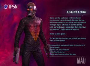 Traje Star-lord Astro-Lord