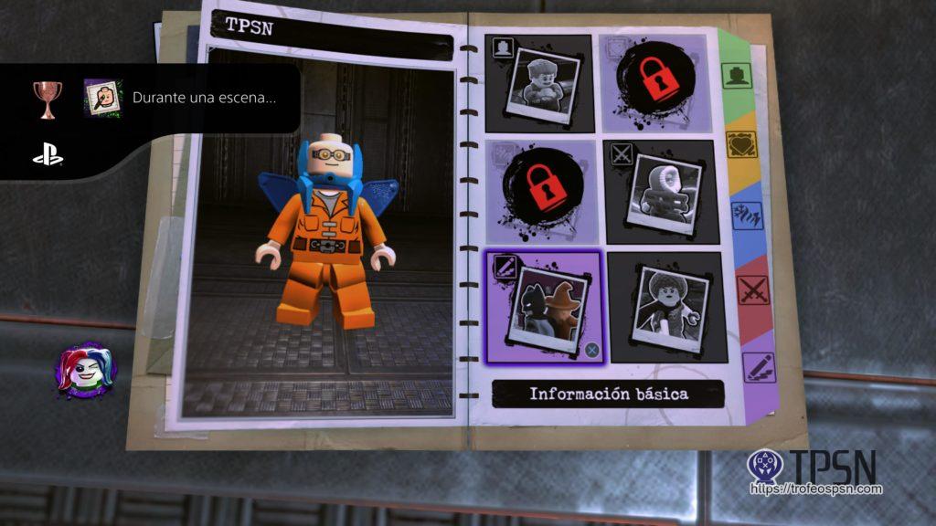 trofeo durante una escena LEGO DC SĂşper-Villanos trofeo durante una escena LEGO DC SĂşper-Villanos