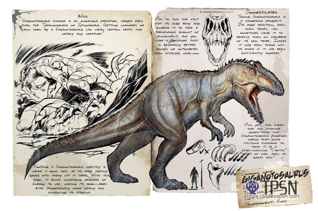 dinosaurio giga ark survival evolved dinosaurio giga ark survival evolved