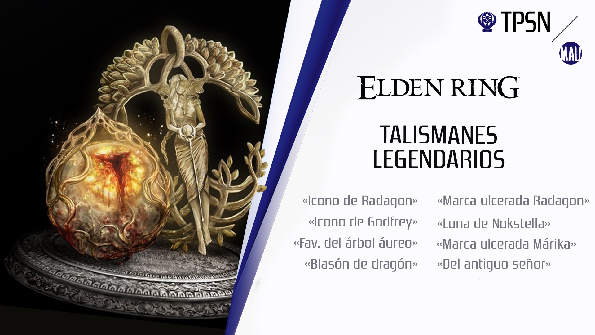 Elden Ring - Talismanes legendarios