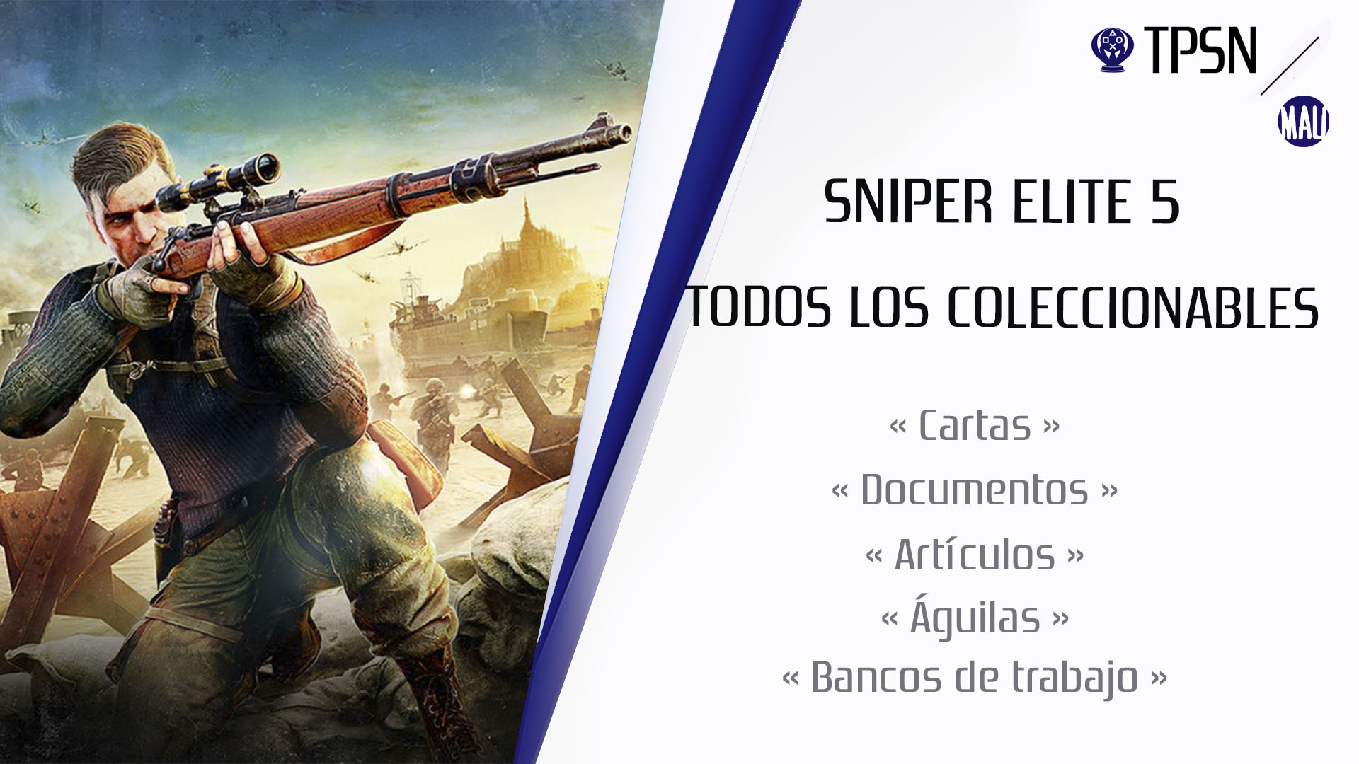 Sniper Elite 5 - Todos los coleccionables