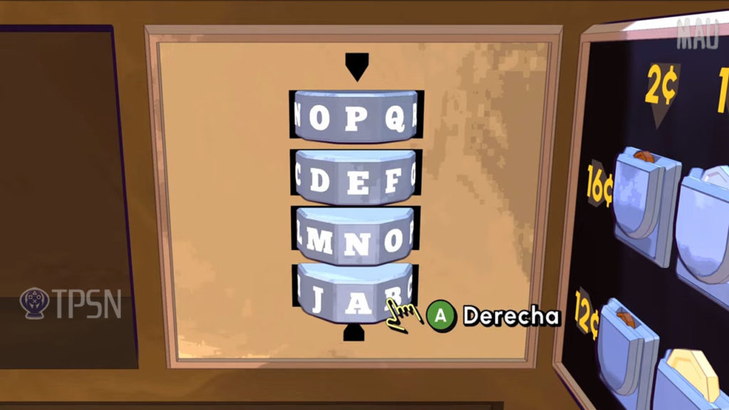 Escape Academy - lA SALA DE LOS RIVALES - puzle cerradura de letras PENA