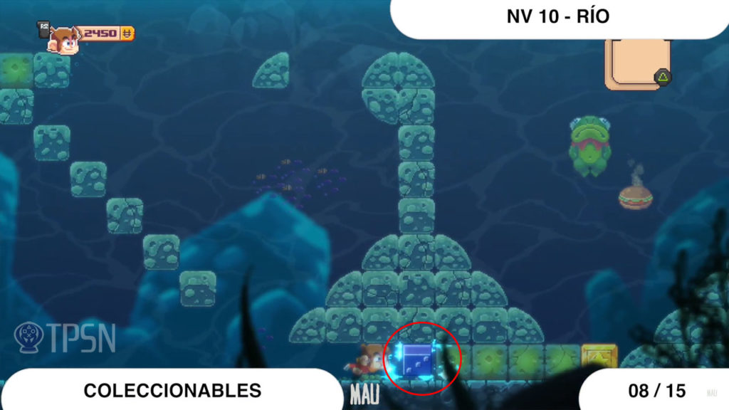 Coleccionable 08 - Nivel 10 RIO - Guía Alex Kidd in Miracle World DX