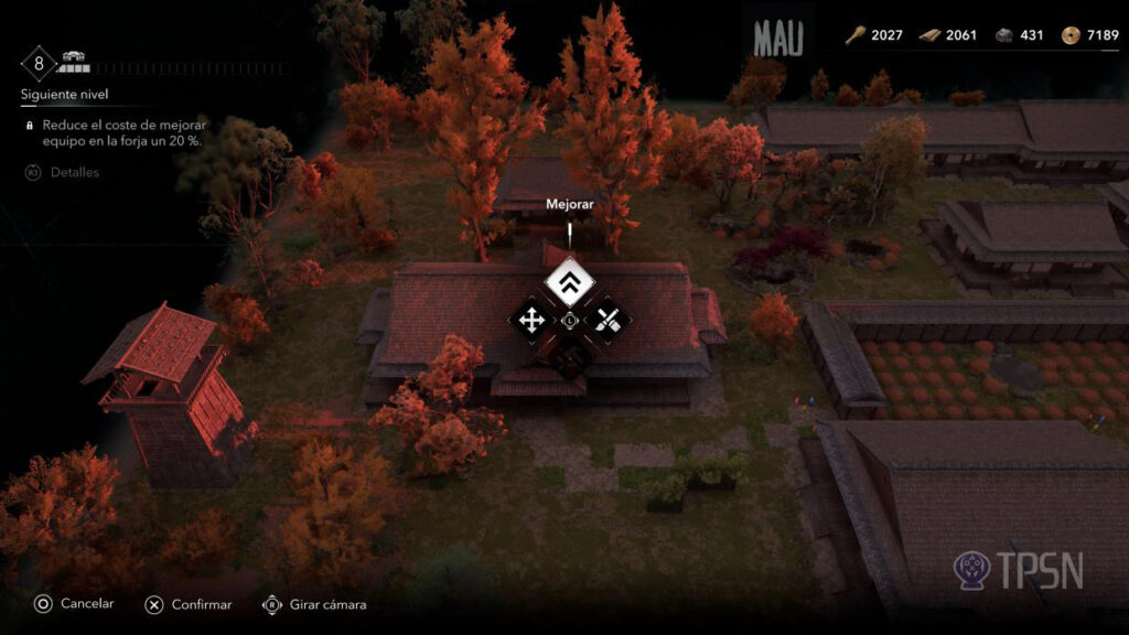 trofeos contra piedra y madera - 1 - selecciona edificación para mejorar